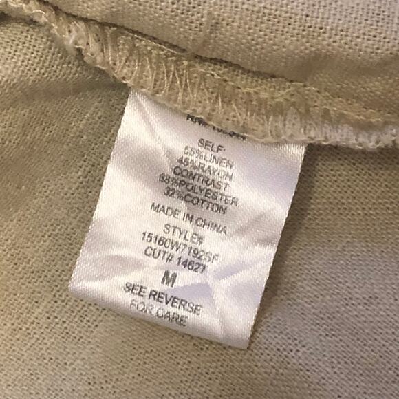 Pixley Stitch Fix Tan Black Cream Aztec Zip Up Utility Jacket Size Mediu - Picture 13 of 16